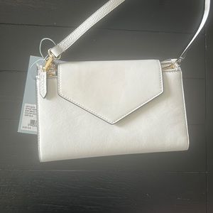 Antonio melani white cross bag